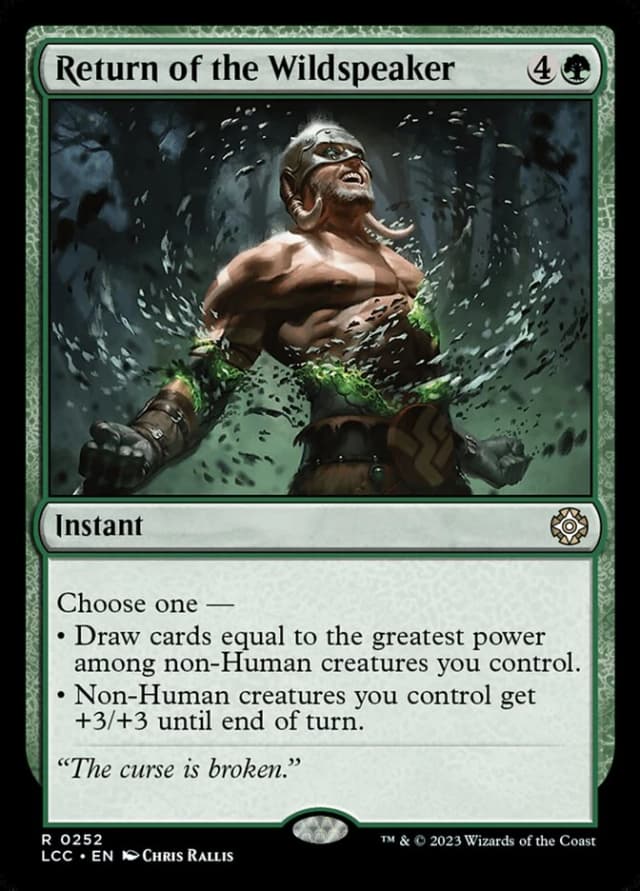 Return of the Wildspeaker image