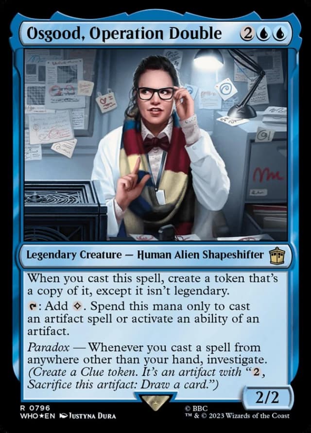 Osgood, Operation Double image