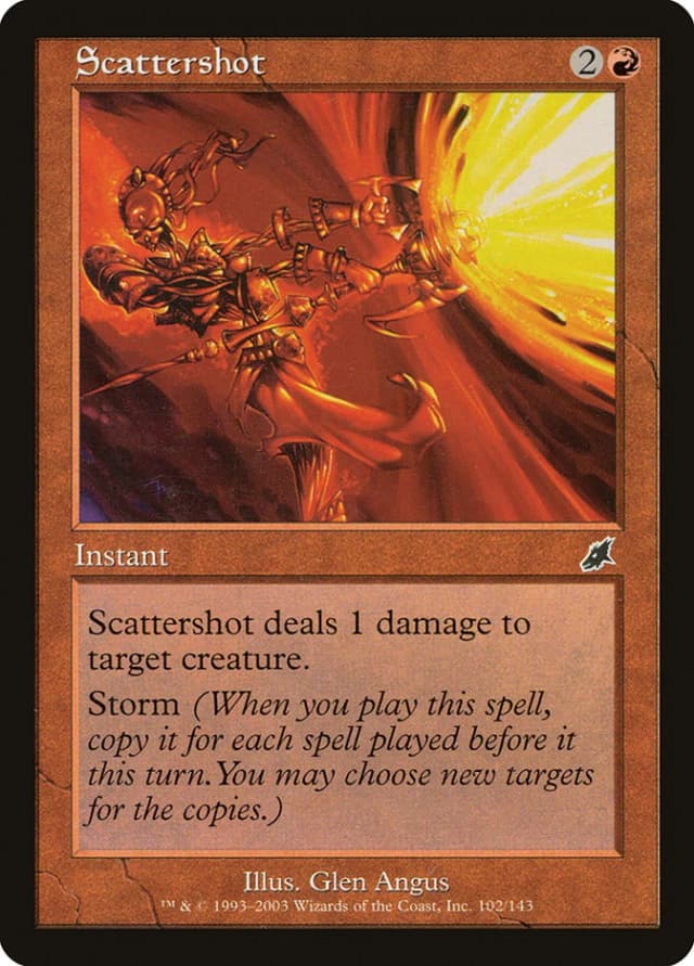 Scattershot image