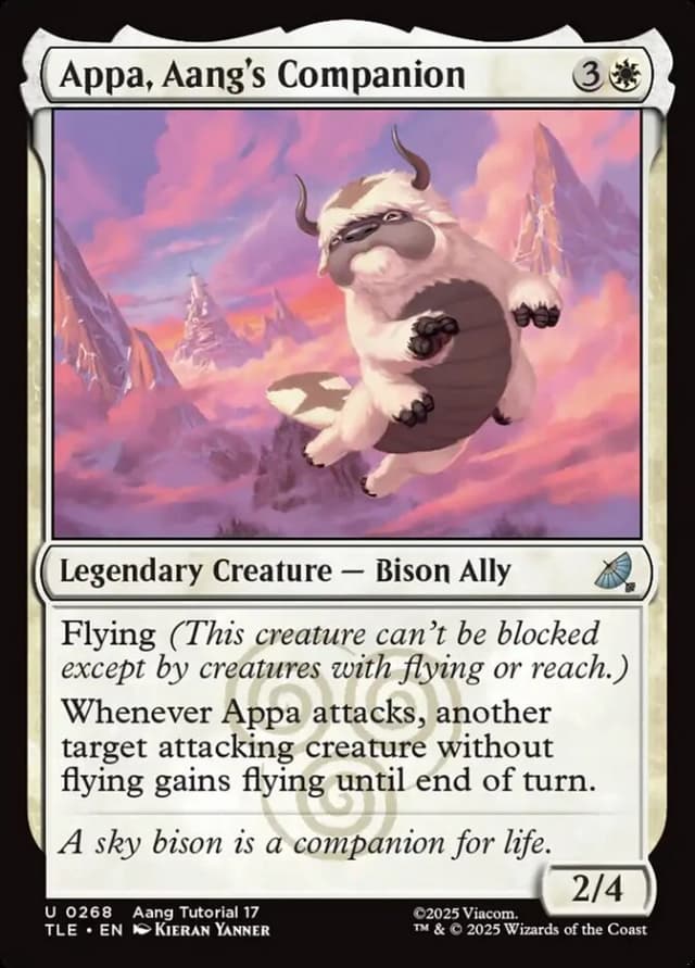 Appa, Aang's Companion image
