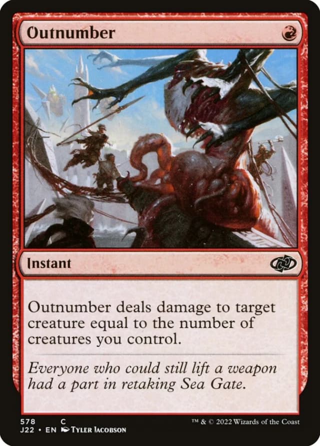 Outnumber image