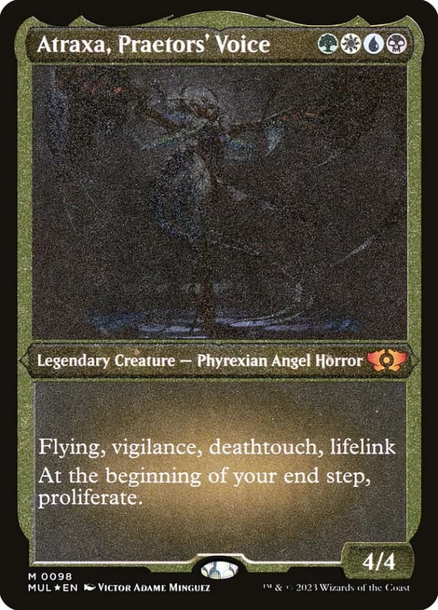 Atraxa, Praetors' Voice image