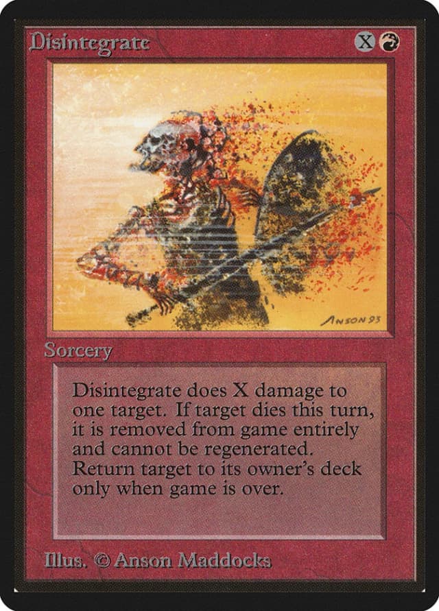 Disintegrate image