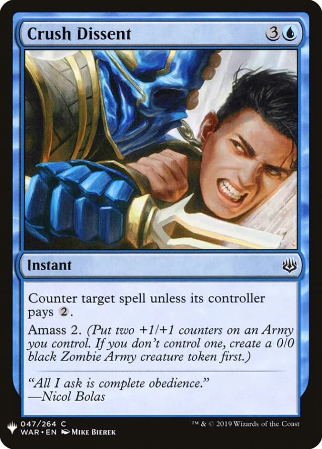 Crush Dissent image