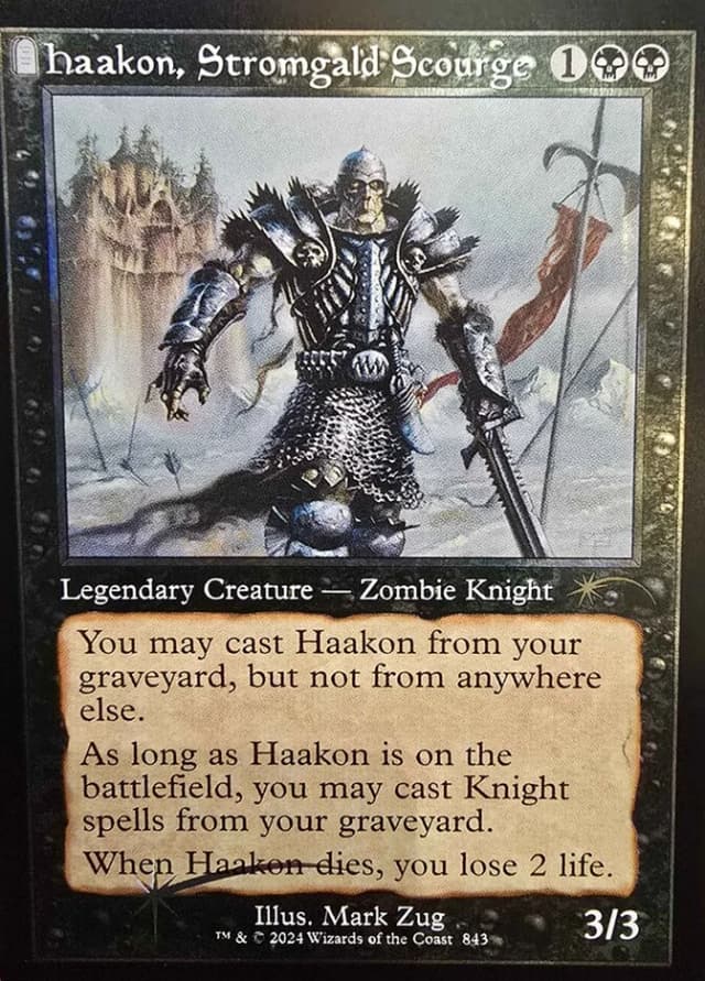 Haakon, Stromgald Scourge image