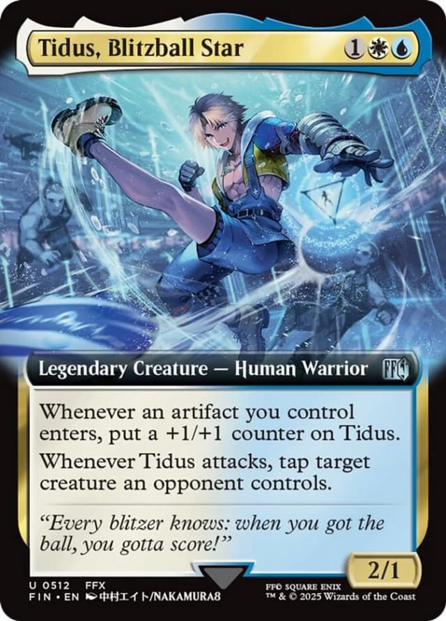 Tidus, Blitzball Star image