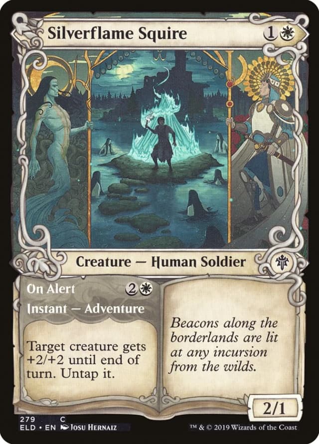 Silverflame Squire // On Alert image