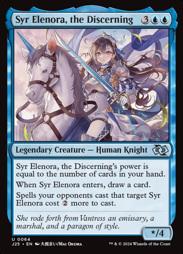 Syr Elenora, the Discerning image