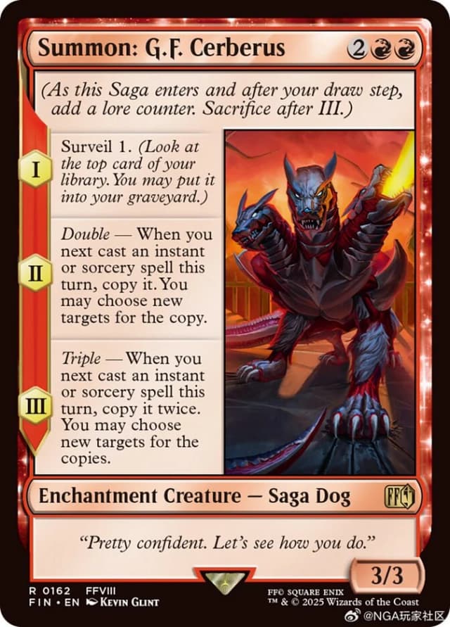 Summon: G.F. Cerberus image