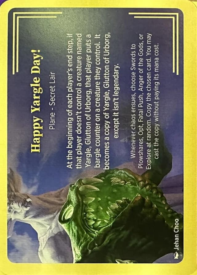 Happy Yargle Day! image