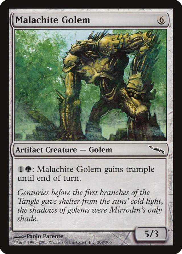 Malachite Golem image