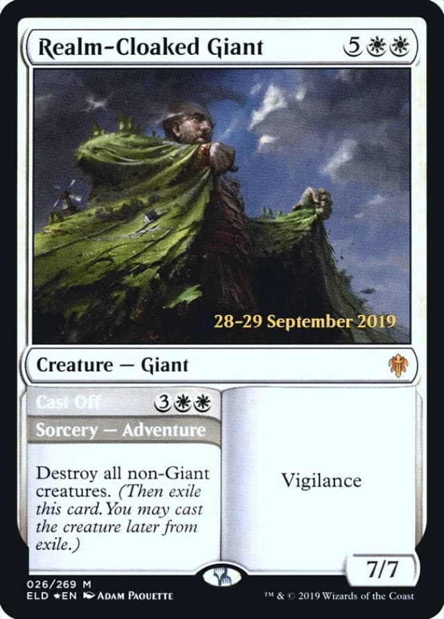 Realm-Cloaked Giant // Cast Off image