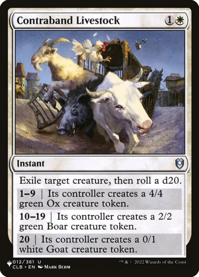 Contraband Livestock image