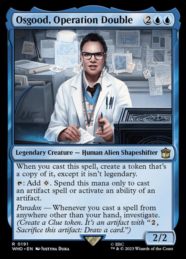 Osgood, Operation Double image