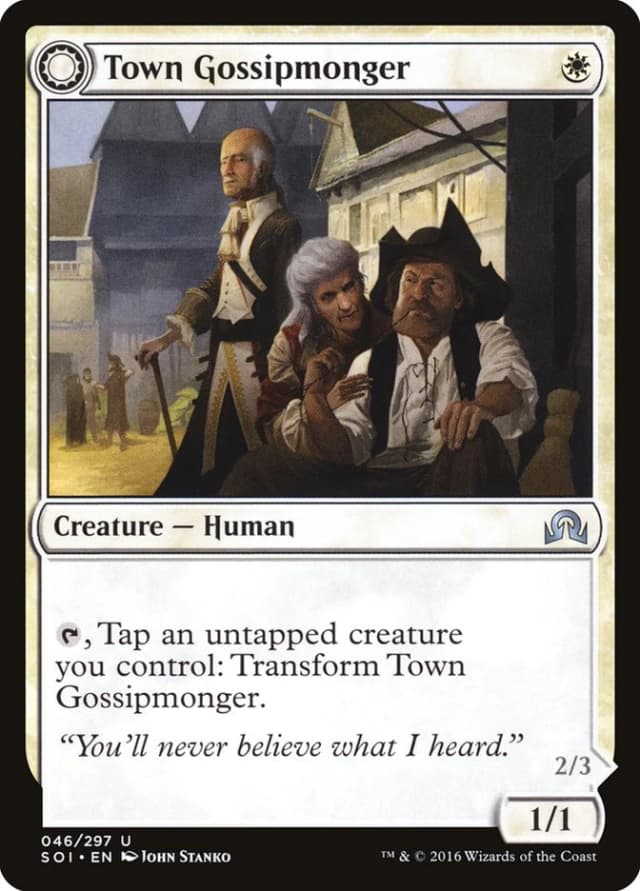 Town Gossipmonger // Incited Rabble image