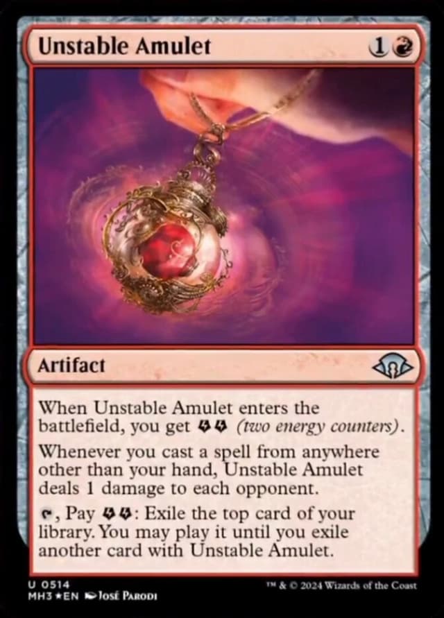 Unstable Amulet image
