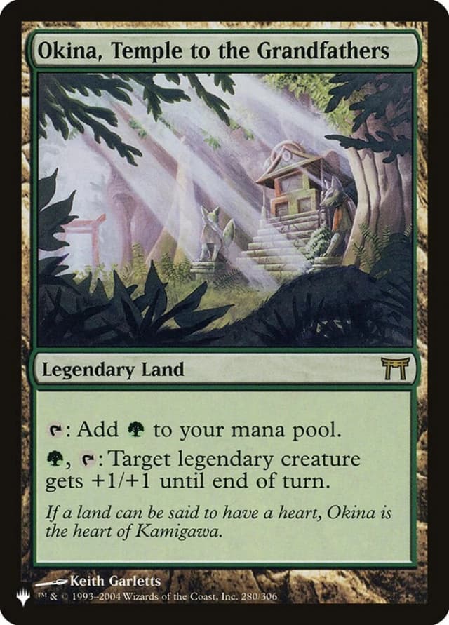 Okina, Temple to the Grandfathers image