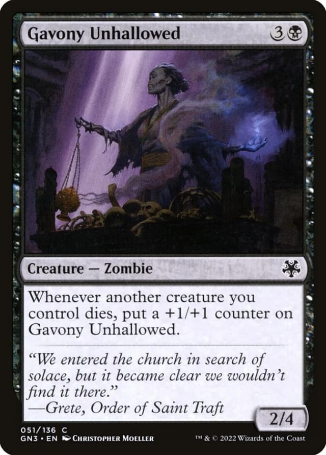 Gavony Unhallowed image