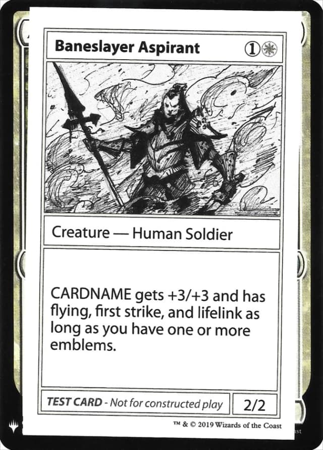 Baneslayer Aspirant image