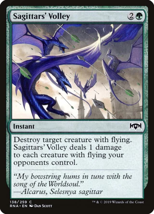 Sagittars' Volley image