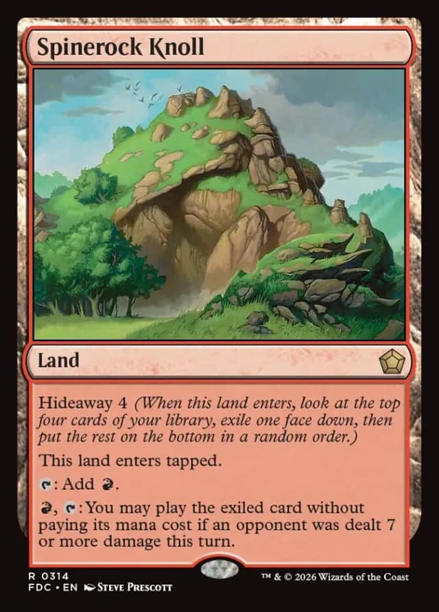 Spinerock Knoll image
