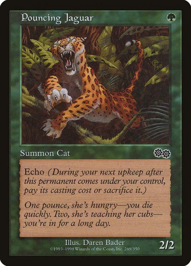 Pouncing Jaguar image