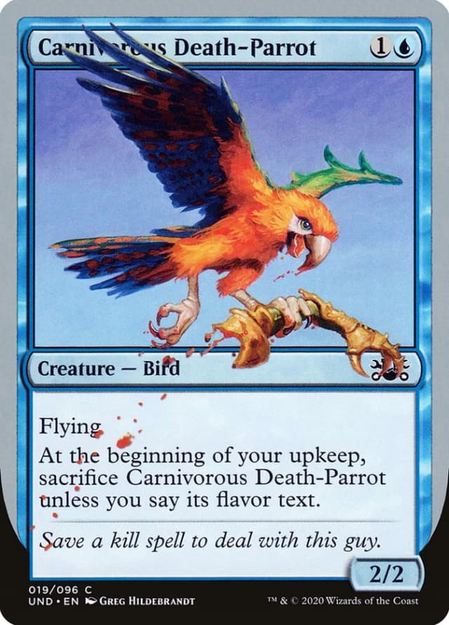 Carnivorous Death-Parrot image