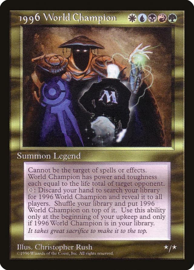 1996 World Champion image