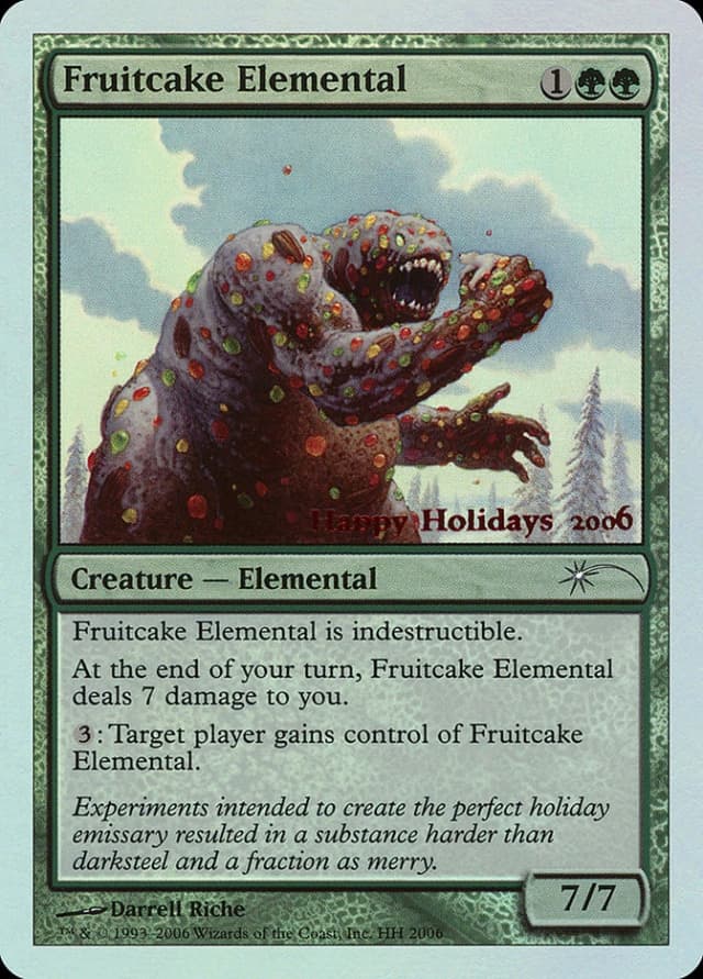 Fruitcake Elemental image
