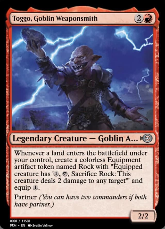 Toggo, Goblin Weaponsmith image