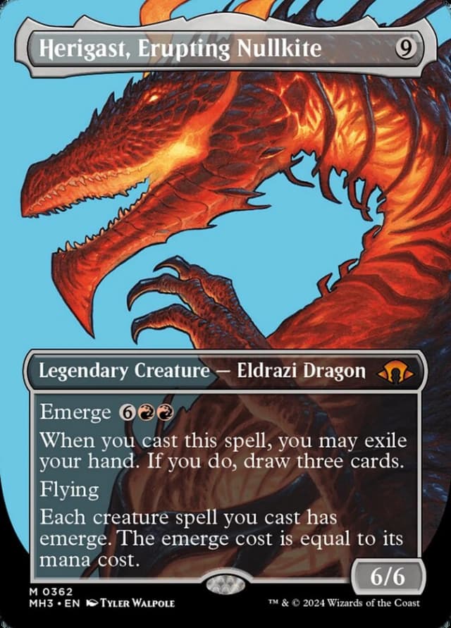 Herigast, Erupting Nullkite image