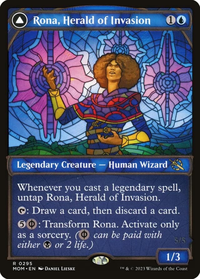 Rona, Herald of Invasion // Rona, Tolarian Obliterator image