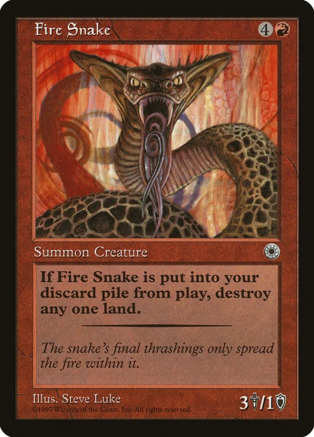 Fire Snake image