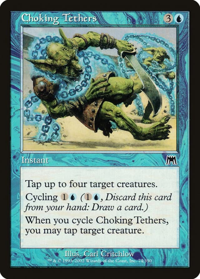 Choking Tethers image