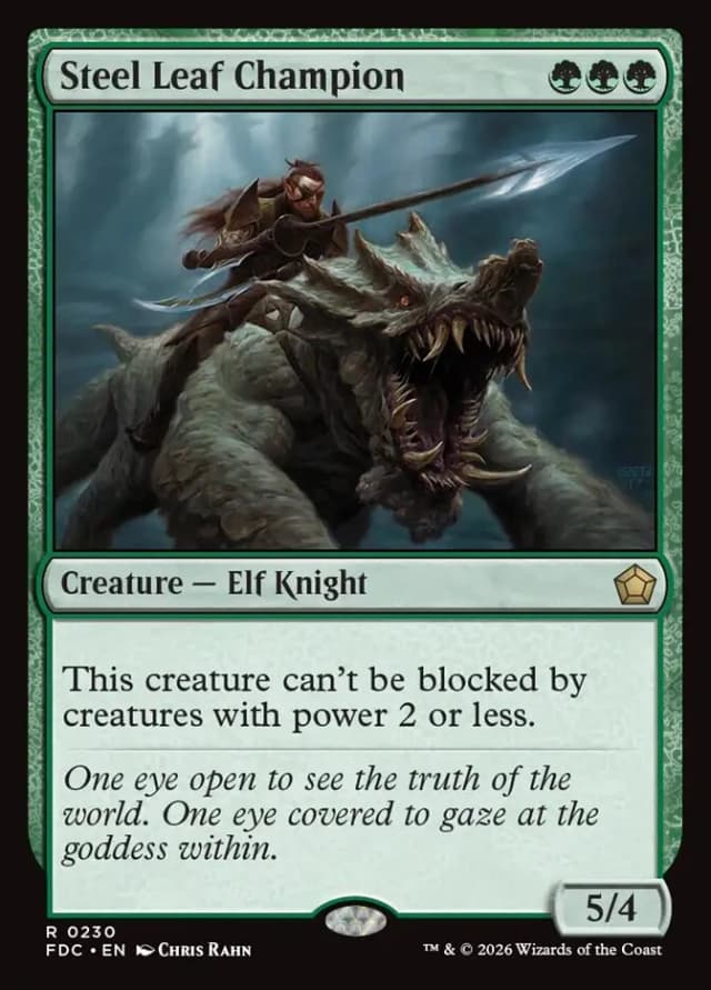 Steel Leaf Champion image