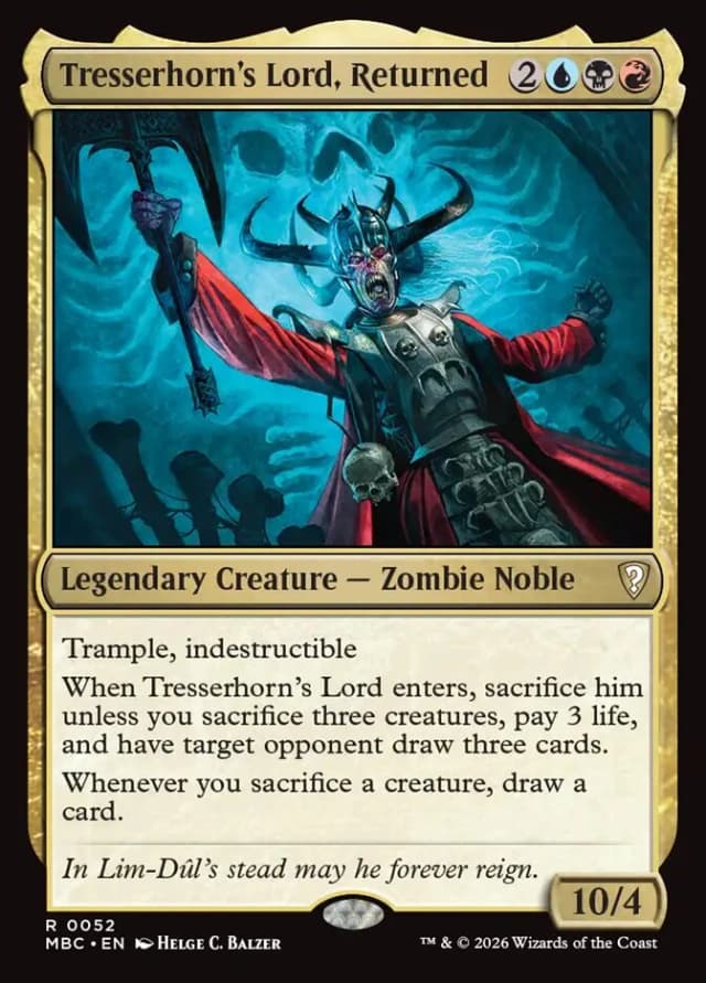 Tresserhorn's Lord, Returned image