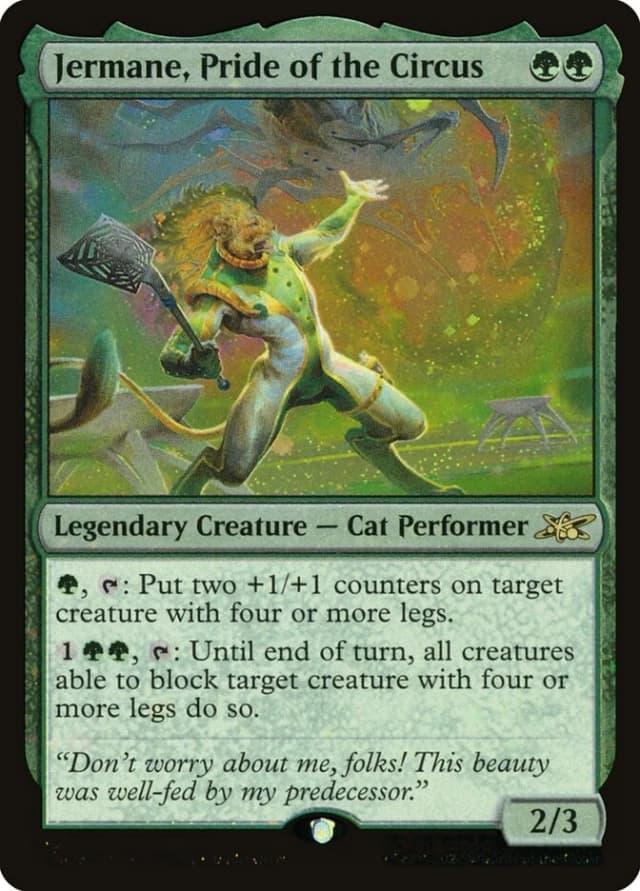 Jermane, Pride of the Circus image