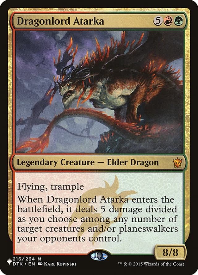 Dragonlord Atarka image