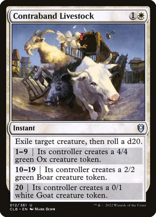 Contraband Livestock image
