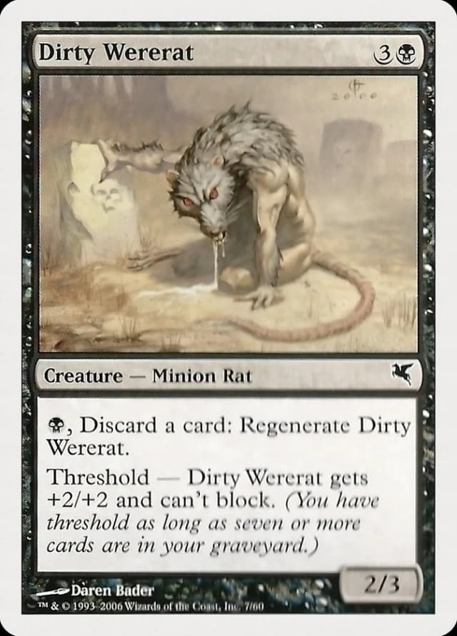 Dirty Wererat image