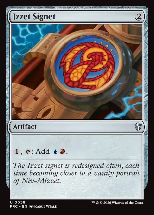 Izzet Signet image
