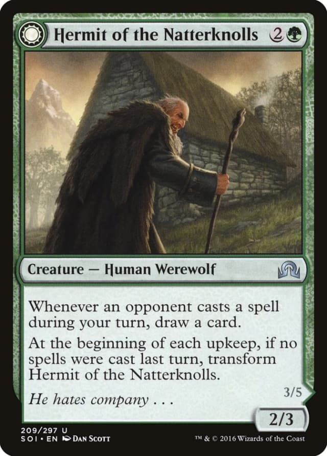 Hermit of the Natterknolls // Lone Wolf of the Natterknolls image