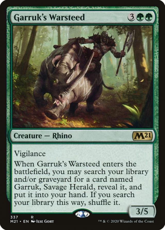 Garruk's Warsteed image