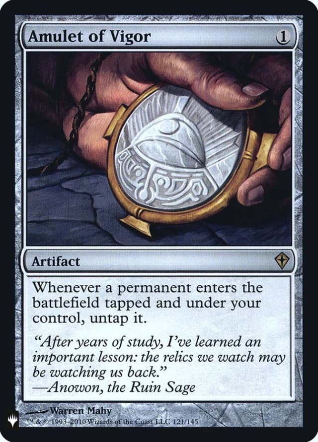 Amulet of Vigor image