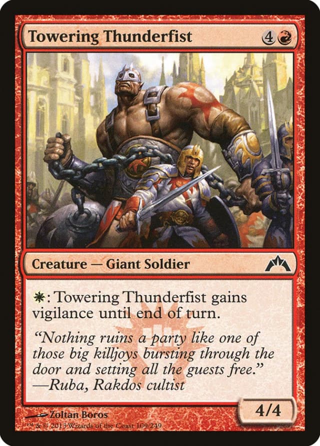 Towering Thunderfist image