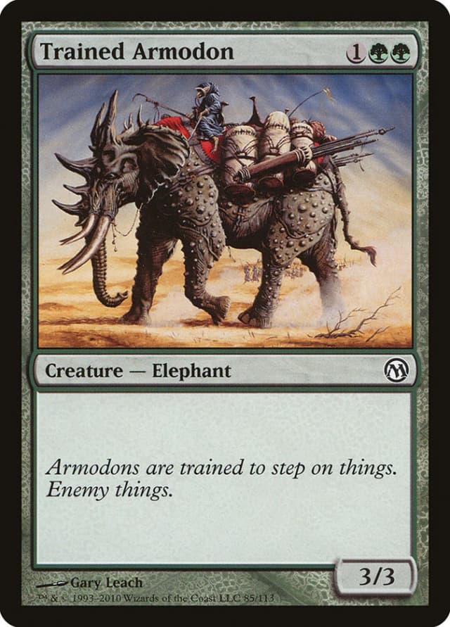 Trained Armodon image