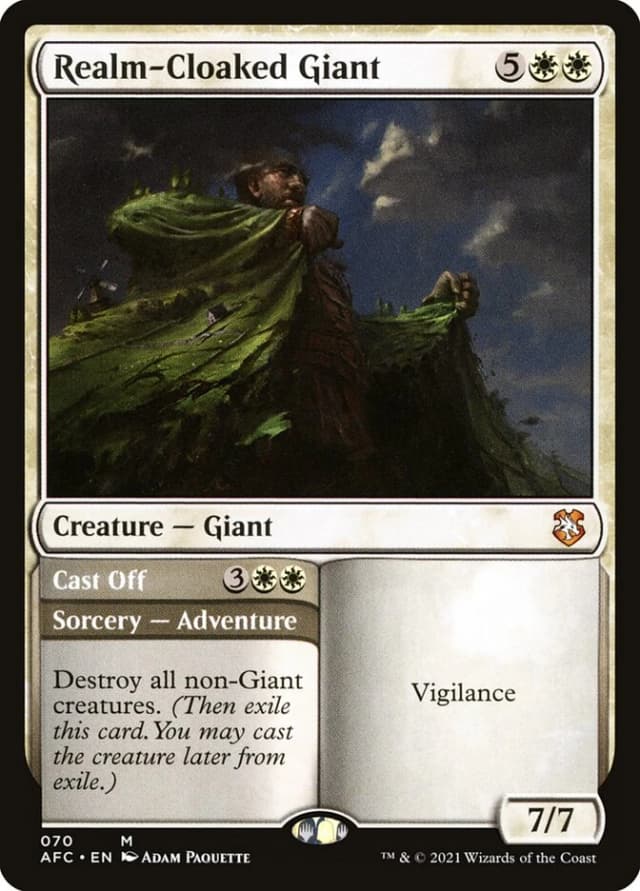 Realm-Cloaked Giant // Cast Off image
