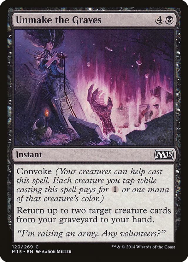 Unmake the Graves image