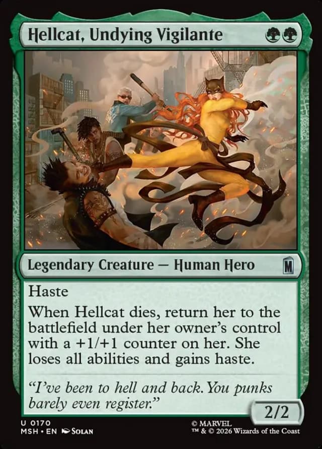 Hellcat, Undying Vigilante image