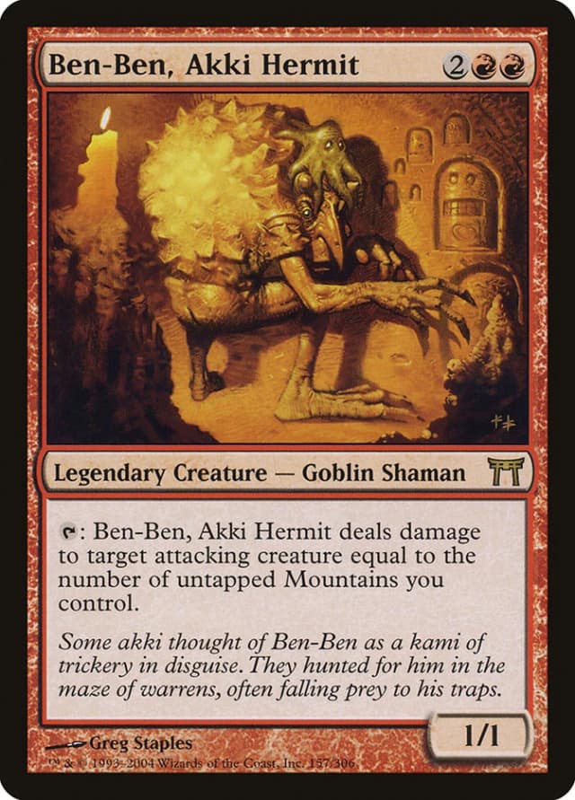 Ben-Ben, Akki Hermit image